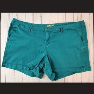 Jalate Teal / Cyan / Blue Shorts Size 20